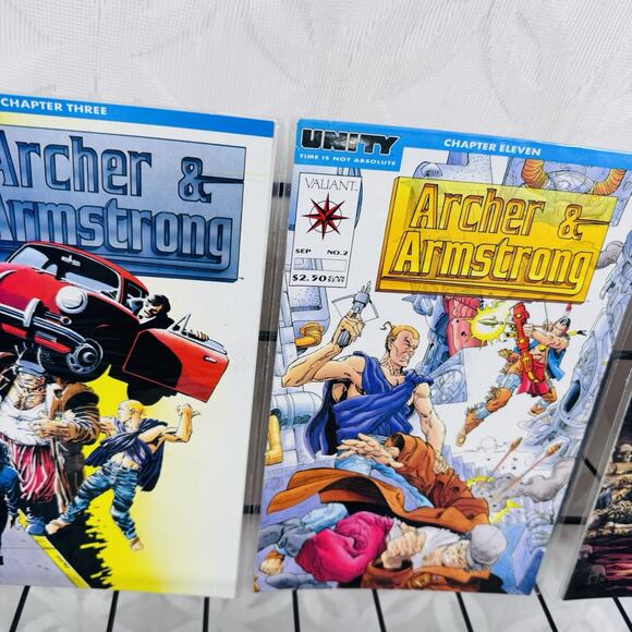 Archer And Armstrong 0-8 Lot Valiant Barry Windsor-Smith Ivan Timewalker Unity - Picture 3 of 7